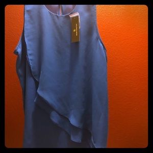 NEW, Blue sleeveless shirt
